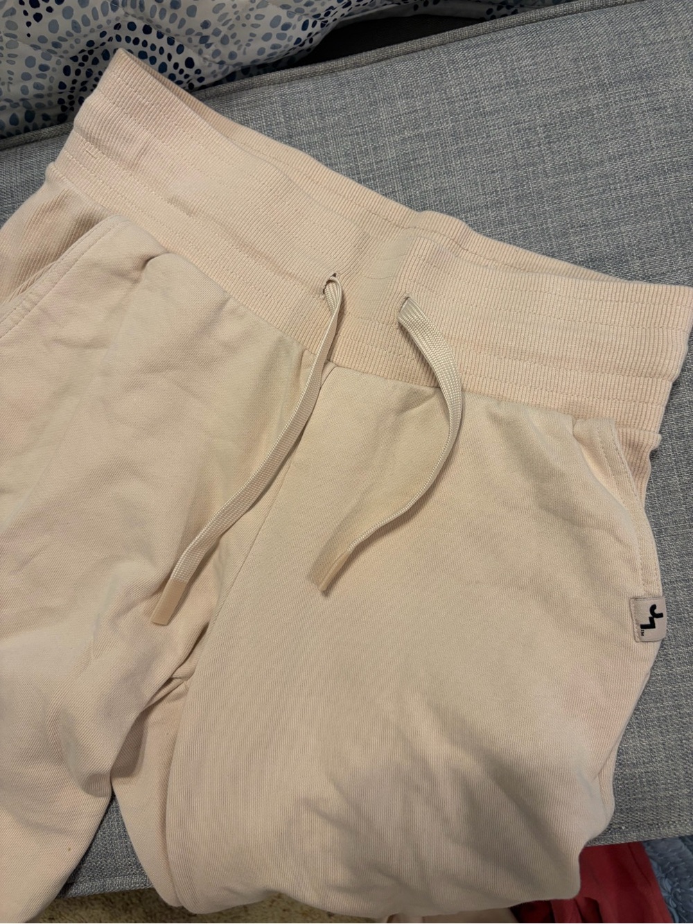 Target JoyLab sweatpants cream